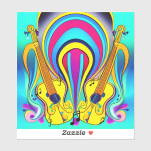 Adesivo Canvas GLOSSY DE GUITARS