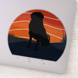 Adesivo cão Bernese montanha suíça grande autocolante