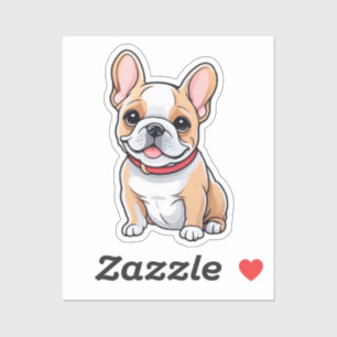 Adesivo Cão de desenho animado