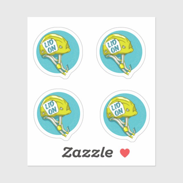 Adesivo Capacete de Escalada de Rock (Folha)