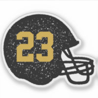 Capacete de futebol personalizado, preto e ouro