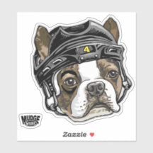 Capacete de Hóquei em Boston Terrier 4