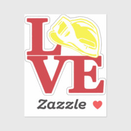 Adesivo Capacete selvagem de FIRE LOVE [FL10]