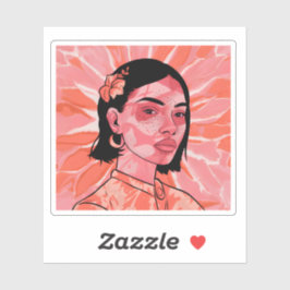 Adesivo Capas de iphone de arte minimalista moderna do boh