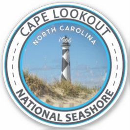 Adesivo Cape Lookout National Seashore Carolina do Norte