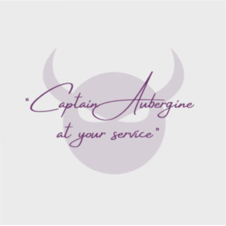 Adesivo Capitão EggPlant Vinyl Sticker