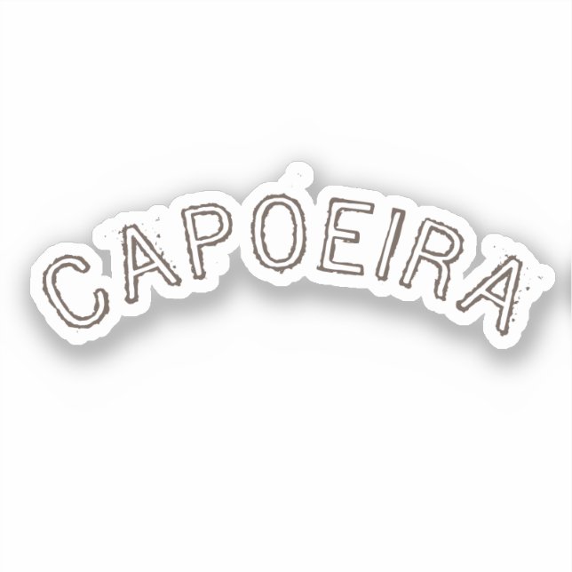 Adesivo Capoeira (Frente)