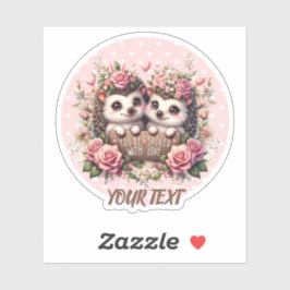 Adesivo Capuchos adoráveis no "Custom Sticker".