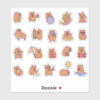 Adesivo capybara