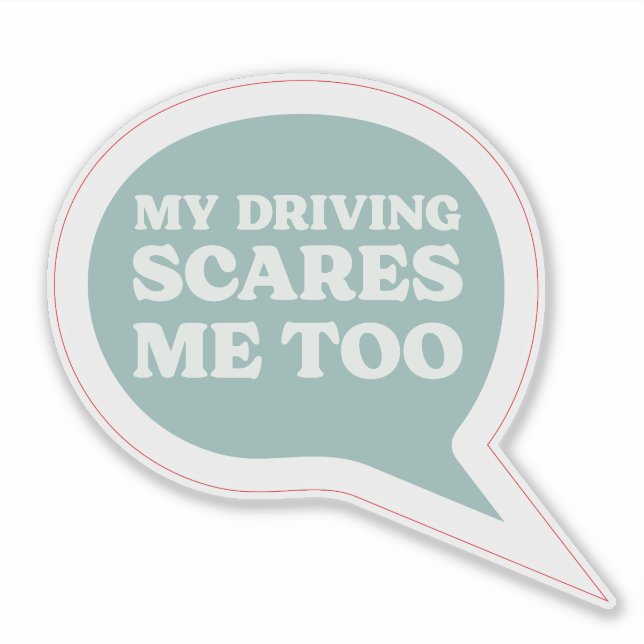 Adesivo Car Decal Bumper Sticker (Frente)