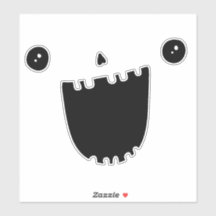 Cara de Abóbora Carrando o Sorriso Engraçado do Ha