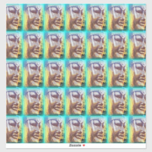 Adesivo cara de Buda