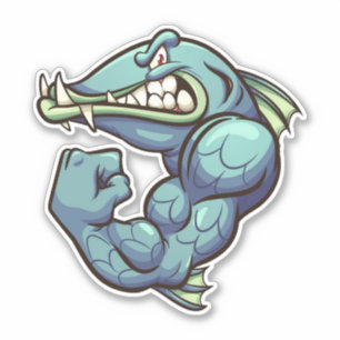 Adesivo Cara dura - Barracuda