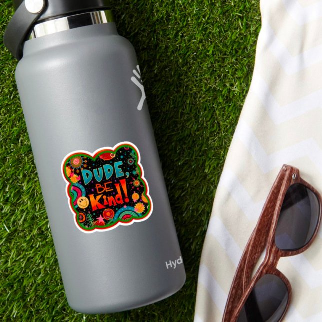 Adesivo Cara, Seja Bonito E Colorido (Criador carregado)