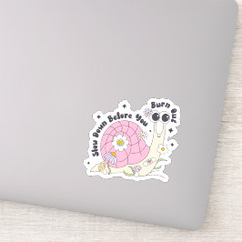 Adesivo Caracol Motivado Lento