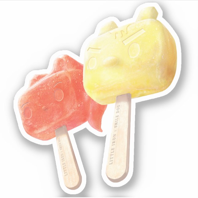 Adesivo Caracter Popsicles (Frente)