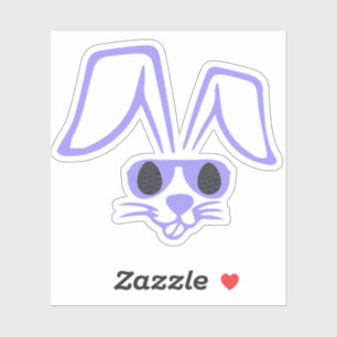 Adesivo Caras Coelhinhos Com Páscoas Engraçadas Rapazes Ho