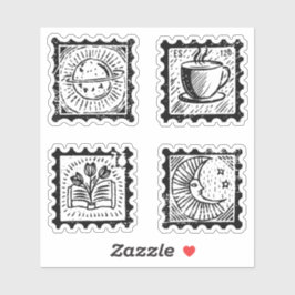 Adesivo Carimbos de correio