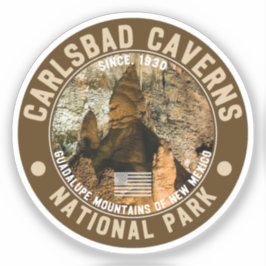 Adesivo Carlsbad Caverns National Park New Mexico