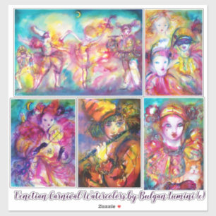 Adesivo CARNAVAL DE VENICE Mardi Gras Mascarada Mask