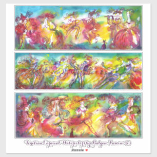 Adesivo CARNIVAL VENICE Mardi Gras Mascarada Dance Music