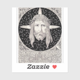 Adesivo Caro Santo de Jesus Cristo