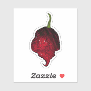 Adesivo Carolina Reaper Chili Pepper Sticker