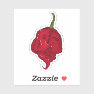 Adesivo Carolina Reaper Chili Pepper Sticker