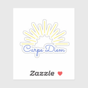 Adesivo Carpe Diem (Aproveite o dia)