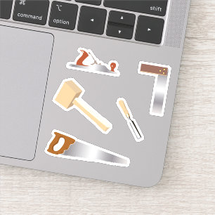 Adesivo Carpintaria do kit de ferramentas de madeira