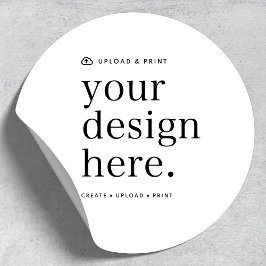 Adesivo Carregue Seu Design 1,5" Redondo