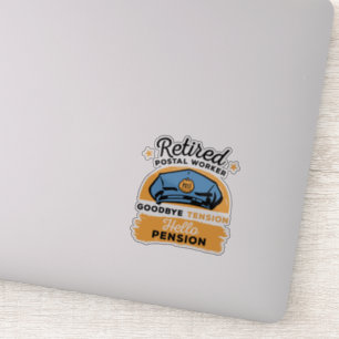Adesivo Carrier Carta-Trabalhador Aposentado Retirada