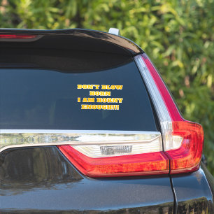 Adesivo Carro Engraçado