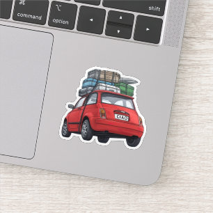 Adesivo Carro Red Fiat