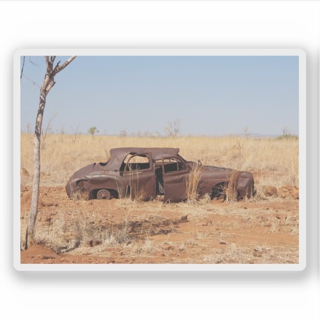 Adesivo Carro Rusty (Frente)