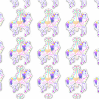 Adesivo Carrossel Horse (folha)