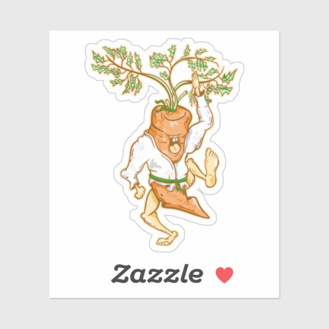 ADESIVO CARROT KARATE KICK (Folha)