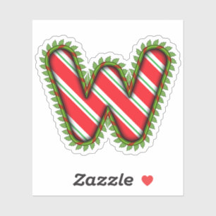 Adesivo Carta de Natal W