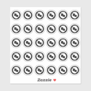 Adesivo Cartão de Escolha de Refeição Mini Casamento sem C