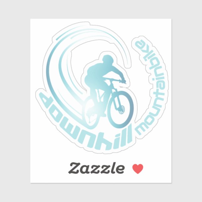 Adesivo Cartão-postal da bicicleta MTB de montanha da Mont (Folha)