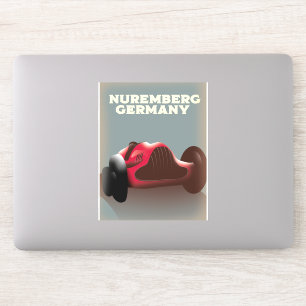 Adesivo Cartaz de viagem Nuremberg Alemanha