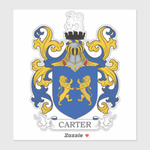 Adesivo Carter Family Crest