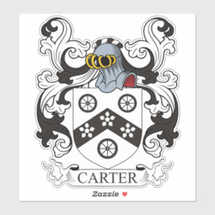 Adesivo Carter Family Crest