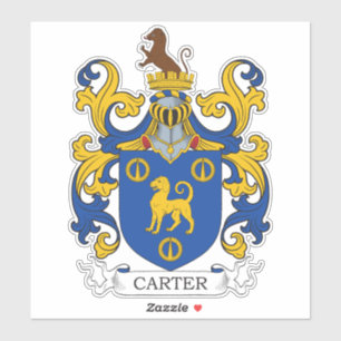 Adesivo Carter Family Crest