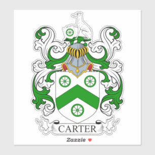 Adesivo Carter Family Crest