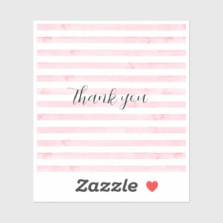 Adesivo Cartões de agradecimentos dobrado