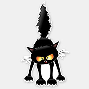 ilustração de gato preto. ilustração de gato preto adorável preto liso,  isolado no fundo branco. clipart de esboço de desenho de gatinho, para seus  projetos de design. 11319565 Vetor no Vecteezy