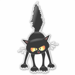 ilustração de gato preto. ilustração de gato preto adorável preto liso,  isolado no fundo branco. clipart de esboço de desenho de gatinho, para seus  projetos de design. 11319561 Vetor no Vecteezy