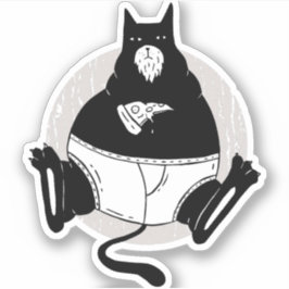 Adesivo Cartografia de pizza para alimentação de Pais de G