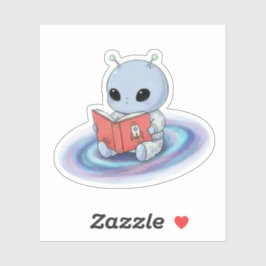 Adesivo Cartoon Baby Alienígena